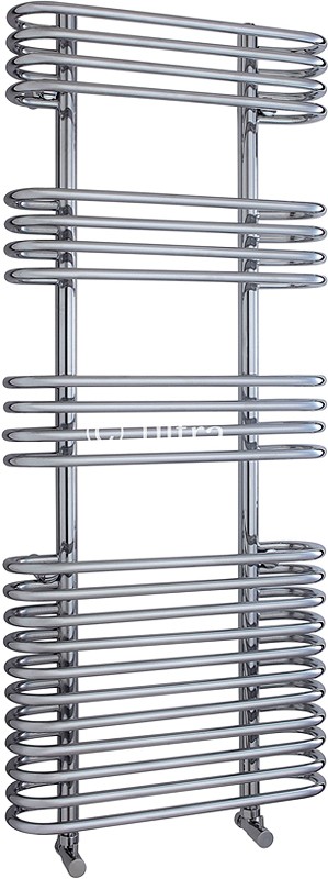 Additional image for Sway Heated Towel Rail (Chrome). 500x1200mm.