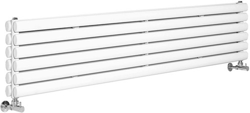 Additional image for Revive Radiator (White). 1800x354mm. 5964 BTU.