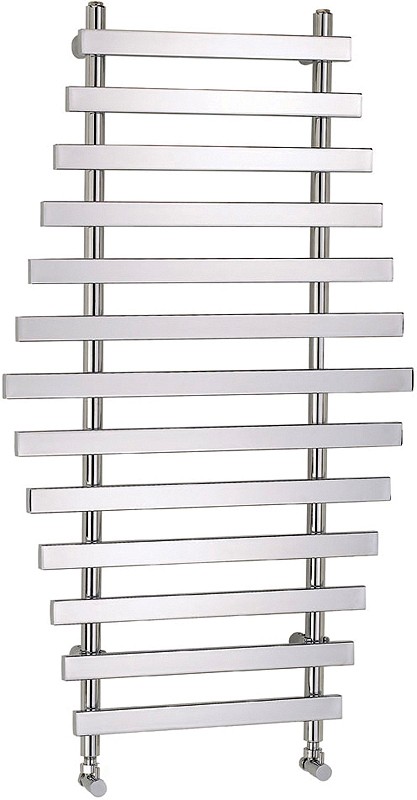 Additional image for Tate Radiator (Chrome). 700x1200mm. 1517 BTU.