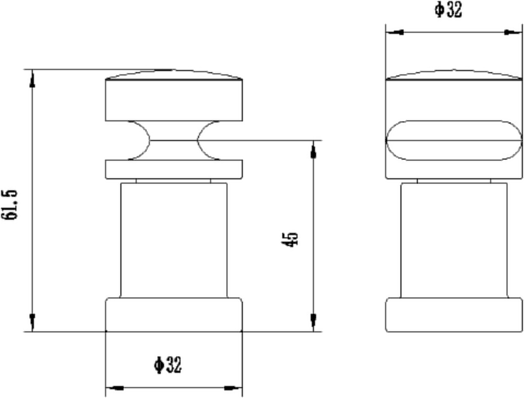 Additional image for 4 x Revive Horizontal Radiator Brackets (High Gloss Black).