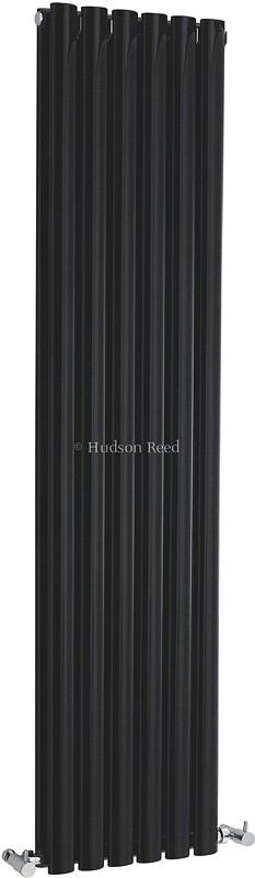 Additional image for Revive Radiator (Black). 354x1500mm. 4708 BTU.