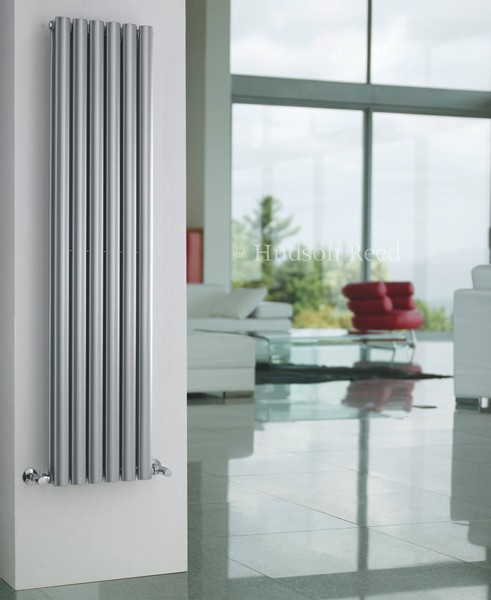 Additional image for Revive Radiator (Silver). 354x1500mm. 4708 BTU.