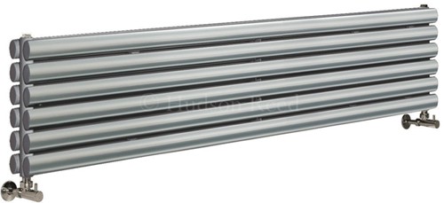 Additional image for Revive Radiator (Silver). 1500x354mm. 4708 BTU.