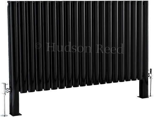 Additional image for Revive Floor Mounted Radiator (Black). 1180x600.
