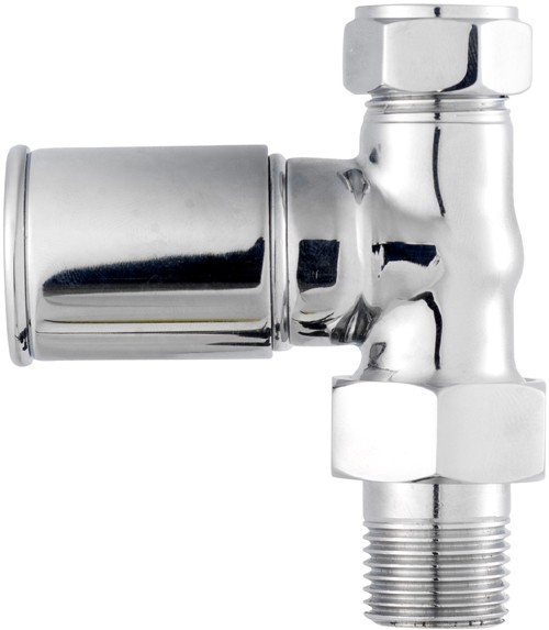 Additional image for Modern Straight Radiator Valves (Pair).