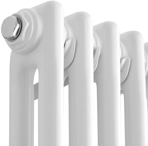 Additional image for 2 Column Vertical Radiator (White). 291x1500mm.