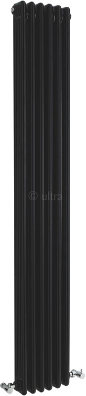 Additional image for Triple Column Radiator (Black). 291x1800mm.