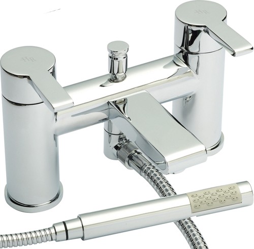 Additional image for Bath Shower Mixer Faucet With Shower Kit (Chrome).