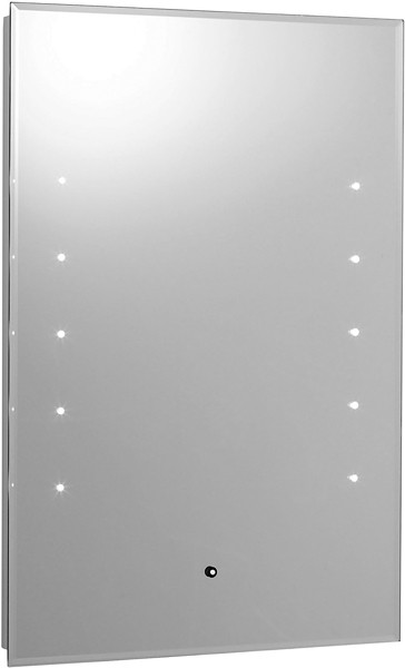 Additional image for Alcina Touch Sensor Backlit Mirror. Size 400x600mm.