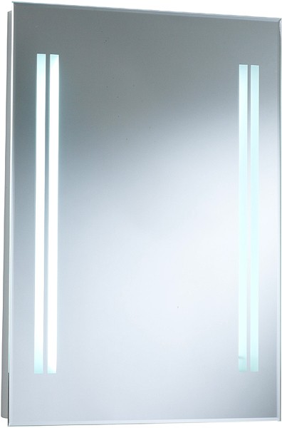 Additional image for Adriana Backlit Bathroom Mirror. Size 500x700mm.