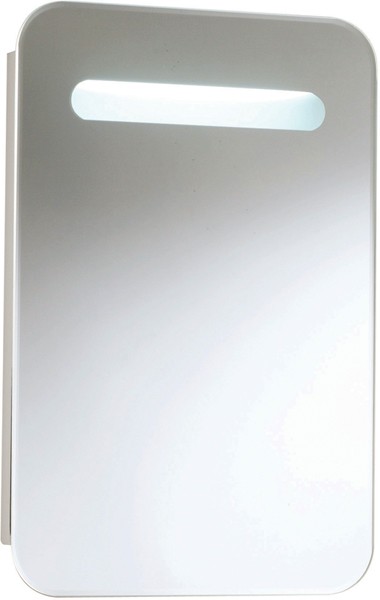 Additional image for Arabella Backlit Bathroom Mirror. Size 400x600mm.