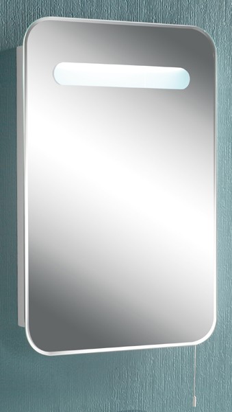 Additional image for Arabella Backlit Bathroom Mirror. Size 400x600mm.