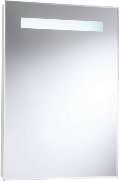 Additional image for Tosca Backlit Bathroom Mirror. Size 500x700mm.