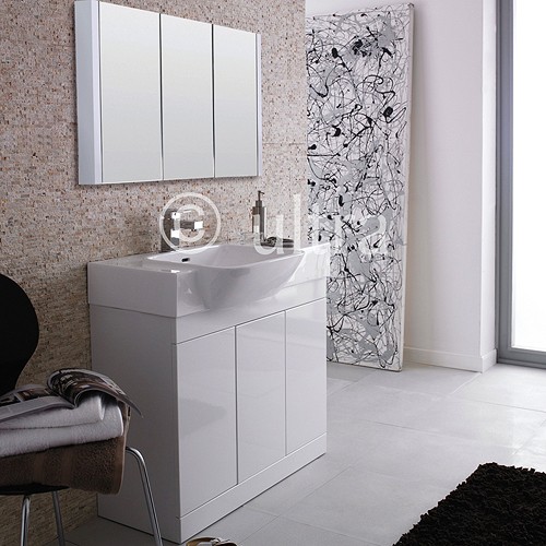 Additional image for Bathroom Furniture Set (White).