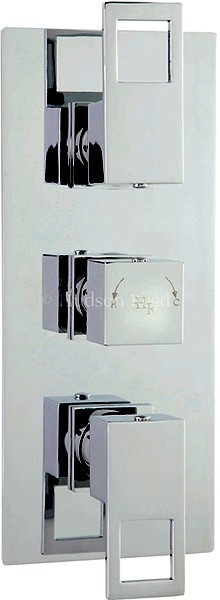 Additional image for Triple Concealed Thermostatic Shower Valve (Chrome).