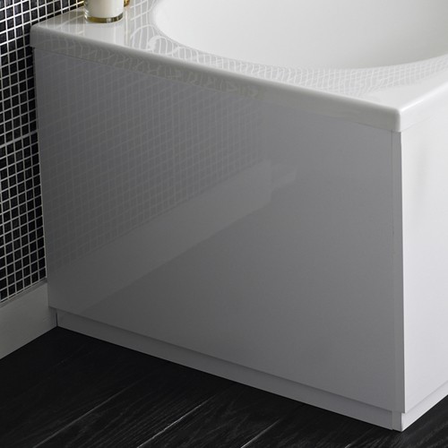 Additional image for 750mm End Bath Panel (White, MDF).