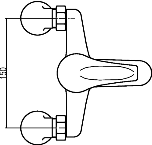 Additional image for Bath Filler Faucet (Chrome).