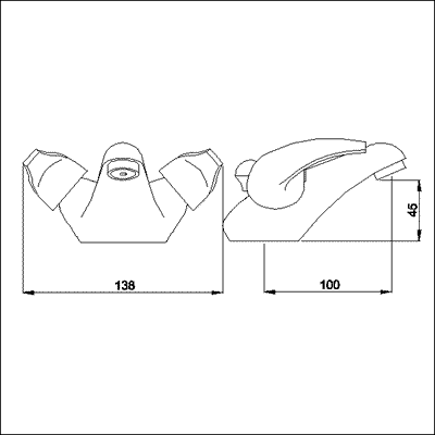 Additional image for Mono basin mixer faucet + Free pop up waste