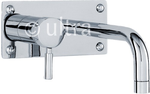 Additional image for Wall Mounted Basin Faucet (Chrome).