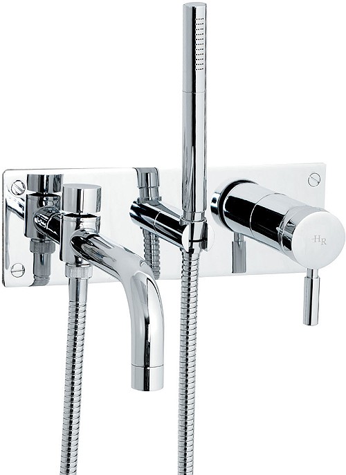 Additional image for Wall mounted bath shower mixer + shower kit