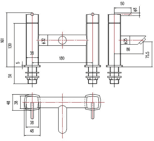 Additional image for Bath Filler Faucet.