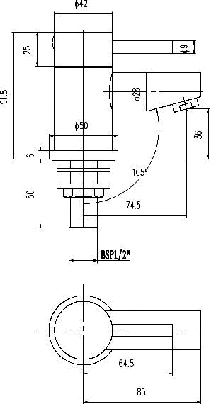 Additional image for Basin Faucets (Pair, Chrome).