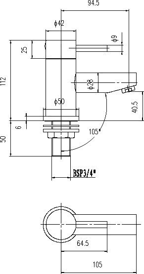 Additional image for Bath Faucets (Pair, Chrome).