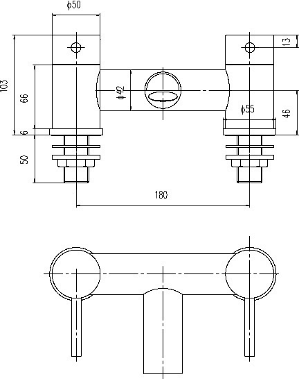 Additional image for Bath Filler Faucet (Chrome).