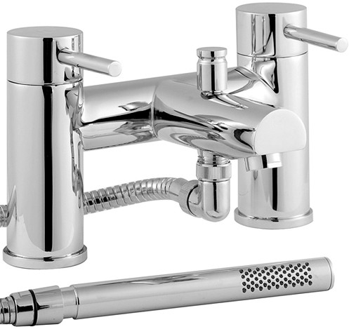 Additional image for Bath Shower Mixer Faucet With Shower Kit & Wall Bracket.