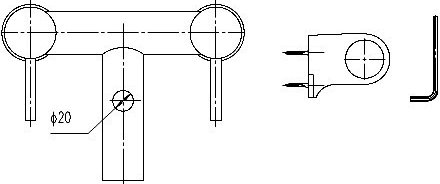 Additional image for Bath Shower Mixer Faucet With Shower Kit & Wall Bracket.