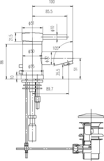 Additional image for Mono Basin Mixer Faucet With Pop Up Waste.