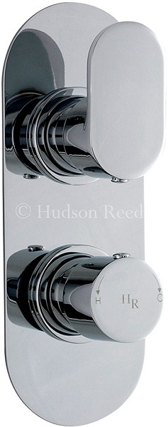 Additional image for Twin Concealed Thermostatic Shower Valve (Chrome).