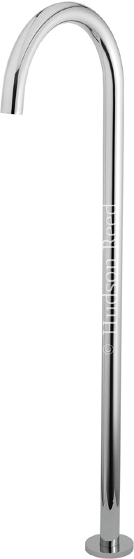 Additional image for Freestanding Round Bath Spout (Chrome).