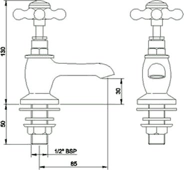 Additional image for Basin Faucets & Bath Shower Mixer Faucet Set (Free Shower Kit).