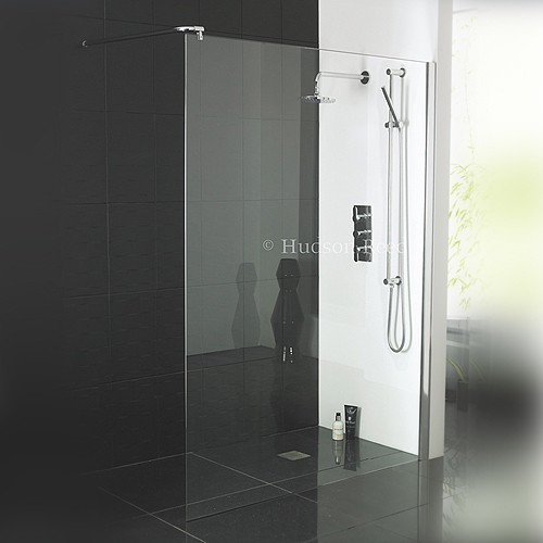 Additional image for Glass Shower Screen & Arm (1400x2000mm).