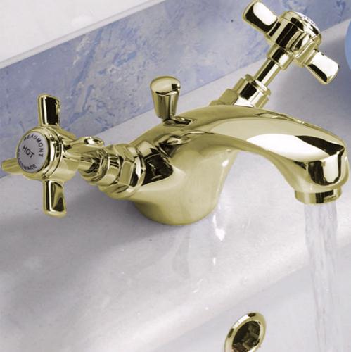 Additional image for Mono Basin Mixer + free Pop-up Waste (Gold)