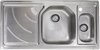 Astracast Sink Echo 1.5 bowl stainless steel kitchen sink with left hand drainer.