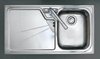 Astracast Sink Lausanne 1.0 bowl stainless kitchen sink with left hand drainer.