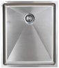 Astracast Sink Onyx flush inset kitchen drainer in brushed steel finish.