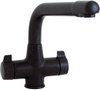 Astracast Contemporary Targa kitchen mixer faucet. Smokestone black color.