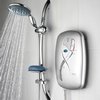 Bristan Electric Showers 8.5Kw Thermostatic Electric Shower In Matt Chrome.