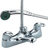 Bristan Java Bath Shower Mixer Faucet With Shower Kit (Chrome).