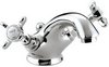 Bristan 1901 Basin Mixer Faucet & Pop Up Waste, Chrome Plated.