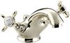 Bristan 1901 Basin Mixer Faucet & Pop Up Waste, Gold Plated.