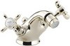 Bristan 1901 Bidet Mixer Faucet & Pop Up Waste, Gold Plated.