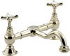 Bristan 1901 Bridge Basin Mixer Faucet, Gold Plated.