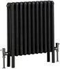 Bristan Heating Nero 3 Column Electric Radiator (Gun Metal). 535x600mm.