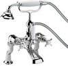 Bristan 1901 Luxury Bath Shower Mixer Faucet, Chrome.