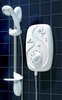 Galaxy Showers Aqua 3000 10.5kW in white & chrome.