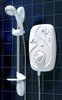 Galaxy Showers Aqua 3000si 9.5kW, limescale protection, white & chrome.